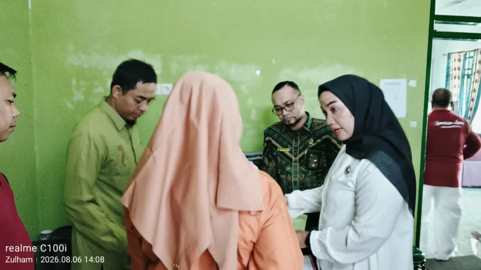 Verifikasi Wakaf di KUA Telaga Biru
